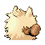Primeape - FireRed LeafGreen (Back View)