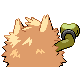 Primeape - Diamond Pearl (Back View (Shiny))