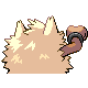 Primeape - HeartGold SoulSilver (Back View)