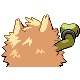 Primeape - Platinum (Back View (Shiny))