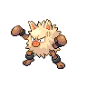 Primeape - Black White (Normal)