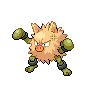 Primeape - Black White (Shiny)