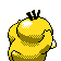 Psyduck - Silver (Back View)