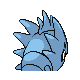 Pupitar - HeartGold SoulSilver (Back View)