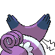 Purugly - HeartGold SoulSilver (Back View (Shiny))