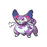 Purugly - Black White (Shiny)