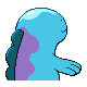 Quagsire - Diamond Pearl (Back View)
