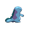 Quagsire - Black White (Back View)