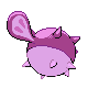 Qwilfish - HeartGold SoulSilver (Back View (Shiny))