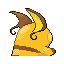 Raichu - FireRed LeafGreen (Back View)