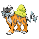Raikou - HeartGold SoulSilver (Shiny)