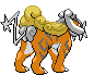 Raikou - Black 2 White 2 Black White Animated (Back View (Shiny))