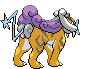 Raikou - Black 2 White 2 Black White Animated (Back View)