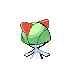 Ralts - Diamond Pearl (Back View)