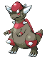 Rampardos - Black 2 White 2 Black White Animated (Shiny)