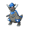 Rampardos - Black White (Normal)