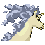 Rapidash - FireRed LeafGreen (Back View (Shiny))