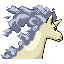 Rapidash - Ruby Sapphire (Back View (Shiny))