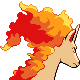 Rapidash - Diamond Pearl (Back View)