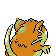 Raticate - Crystal (Back View (Shiny))