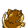 Raticate - Crystal (Back View)