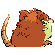 Raticate - Diamond Pearl (Back View (Shiny))