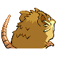 Raticate - HeartGold SoulSilver (Back View)