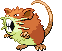 Raticate - Black 2 White 2 Black White Animated (Shiny)