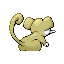 Rattata - Emerald (Back View (Shiny))