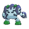 Regigigas - Black White (Back View (Shiny))
