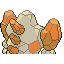 Regirock - Ruby Sapphire (Back View)