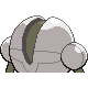 Registeel - HeartGold SoulSilver (Back View)
