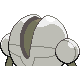 Registeel - Platinum (Back View)
