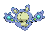 Reuniclus - Black 2 White 2 Black White Animated (Back View (Shiny))