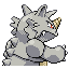 Rhydon - FireRed LeafGreen (Back View)