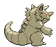 Rhydon - Black 2 White 2 Black White Animated (Back View (Shiny))