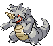 Rhydon - Black 2 White 2 Black White Animated (Normal)