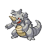Rhydon - Black White (Normal)