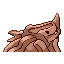 Rhyhorn - Emerald (Back View (Shiny))