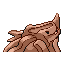 Rhyhorn - FireRed LeafGreen (Back View (Shiny))