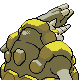 Rhyperior - Platinum (Back View (Shiny))
