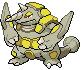Rhyperior - Black 2 White 2 Black White Animated (Shiny)