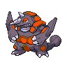 Rhyperior - Black White (Normal)