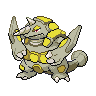 Rhyperior - Black White (Shiny)