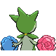 Roselia - HeartGold SoulSilver (Back View)