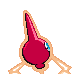 Rotom - HeartGold SoulSilver (Back View (Shiny))