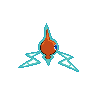 Rotom - Black White (Back View)