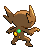 Sableye - Black 2 White 2 Black White Animated (Back View (Shiny))