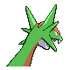 Salamence - Diamond Pearl (Back View (Shiny))
