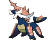 Samurott - Black White Animated (Shiny)